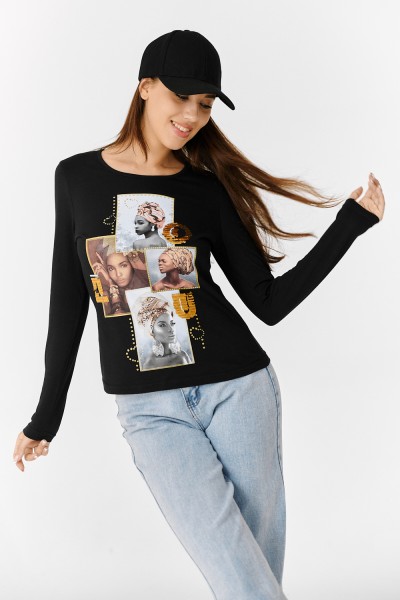 Женский лонгслив 7254 НТ